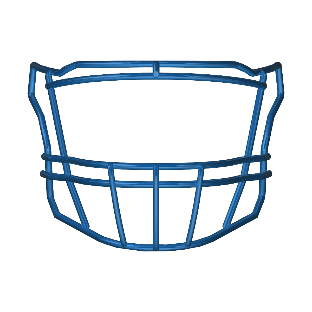Riddell SF-2BD blue football helmet faceguard compatible with SpeedFlex platform for multiple positions