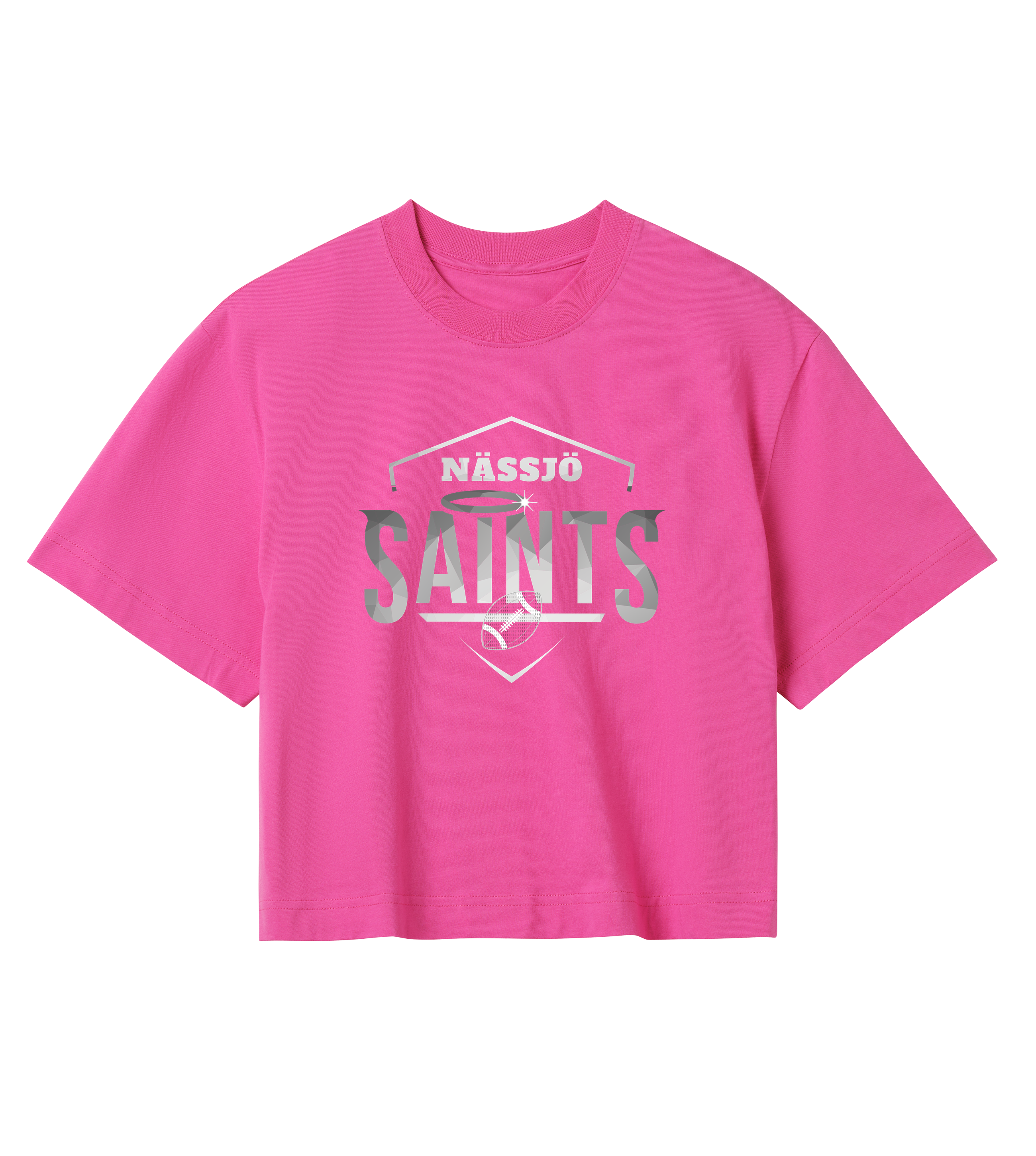 Nässjö Saints Women's Crop Top - Premium crop_top from REYRR STUDIO - Shop now at Reyrr Athletics