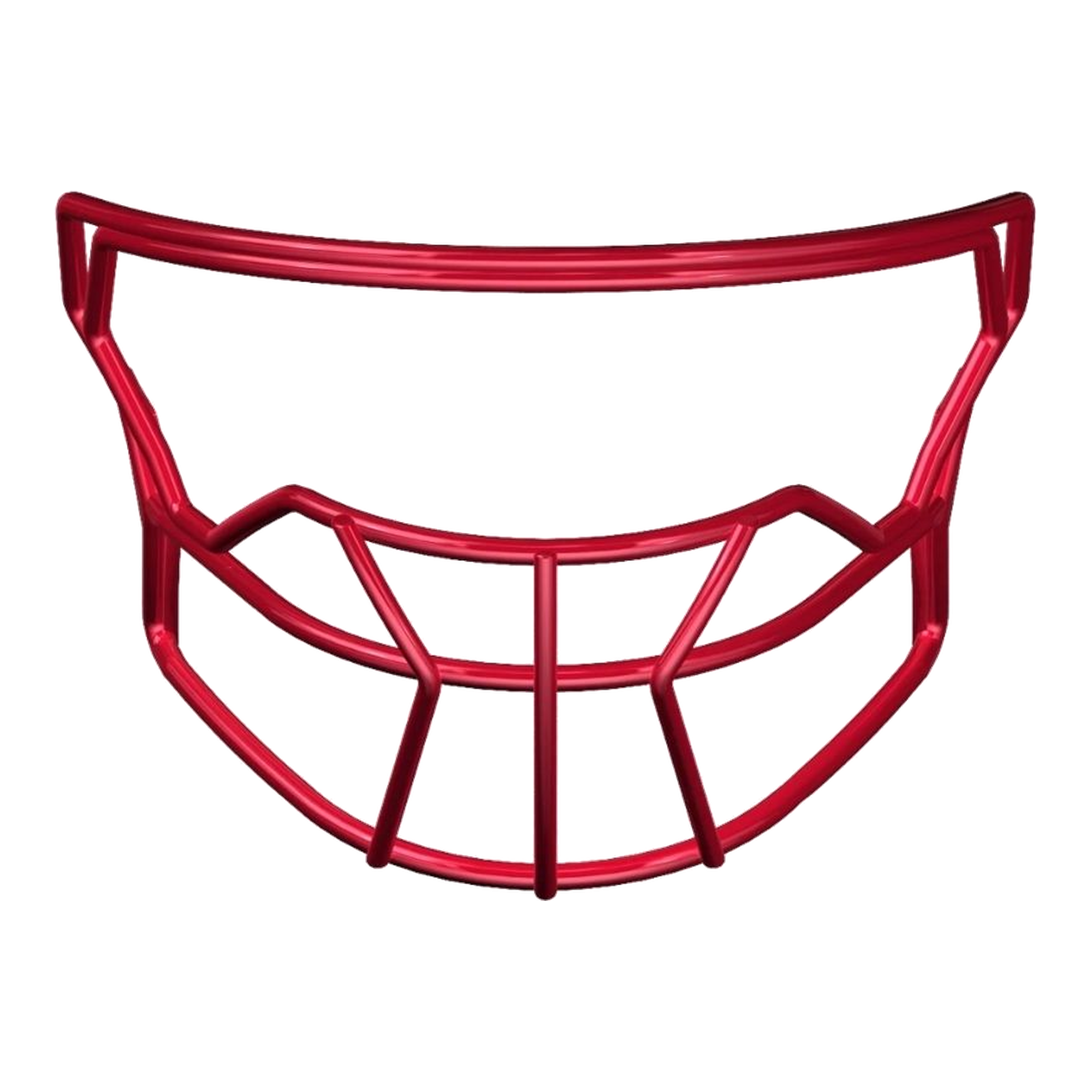 Riddell AXIOM Facemask W-2BC-HP-S in Scarlet (Red), view 1