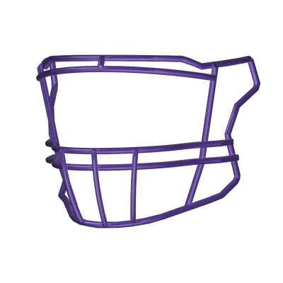 Riddell SF-2BD purple football helmet facemask compatible with SpeedFlex platform for multiple positions