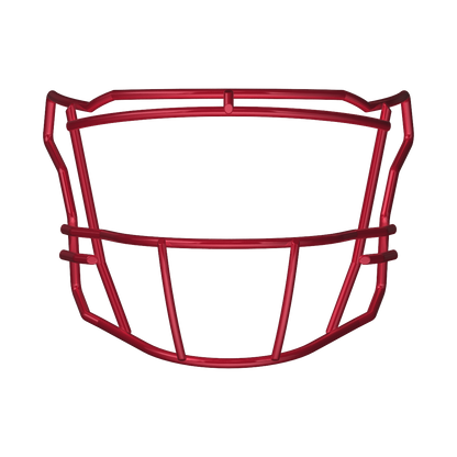 Riddell SF-2BD-SW maroon facemask for SpeedFlex helmets with thinner bars and impact reduction system