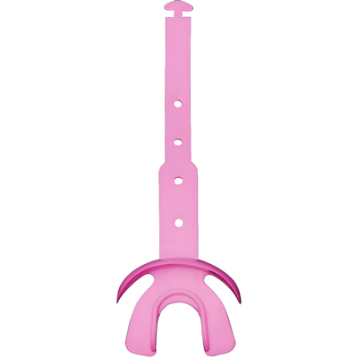 Rosa Reyrr Hypervent munnbeskytter med justerbar stropp for avansert pusteevne og leppebeskyttelse i sport.