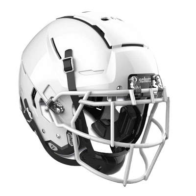 Schutt F7 VTD Collegiate footballhjelm med avanserte 3DM Tektonic Plates og TPU-demping for forbedret støtbeskyttelse.