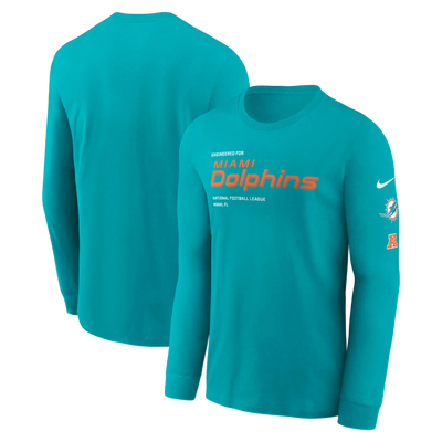 Miami Dolphins Nike Langermet T-skjorte 