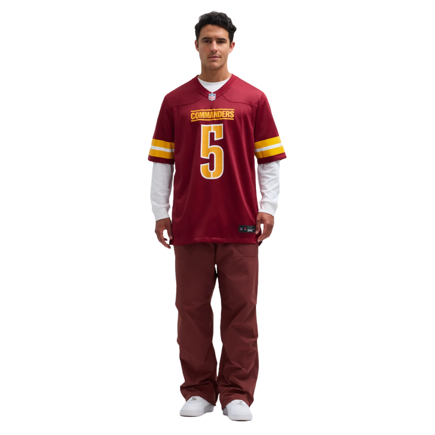 Jayden Daniels Kamptrøye (Washington Commanders)