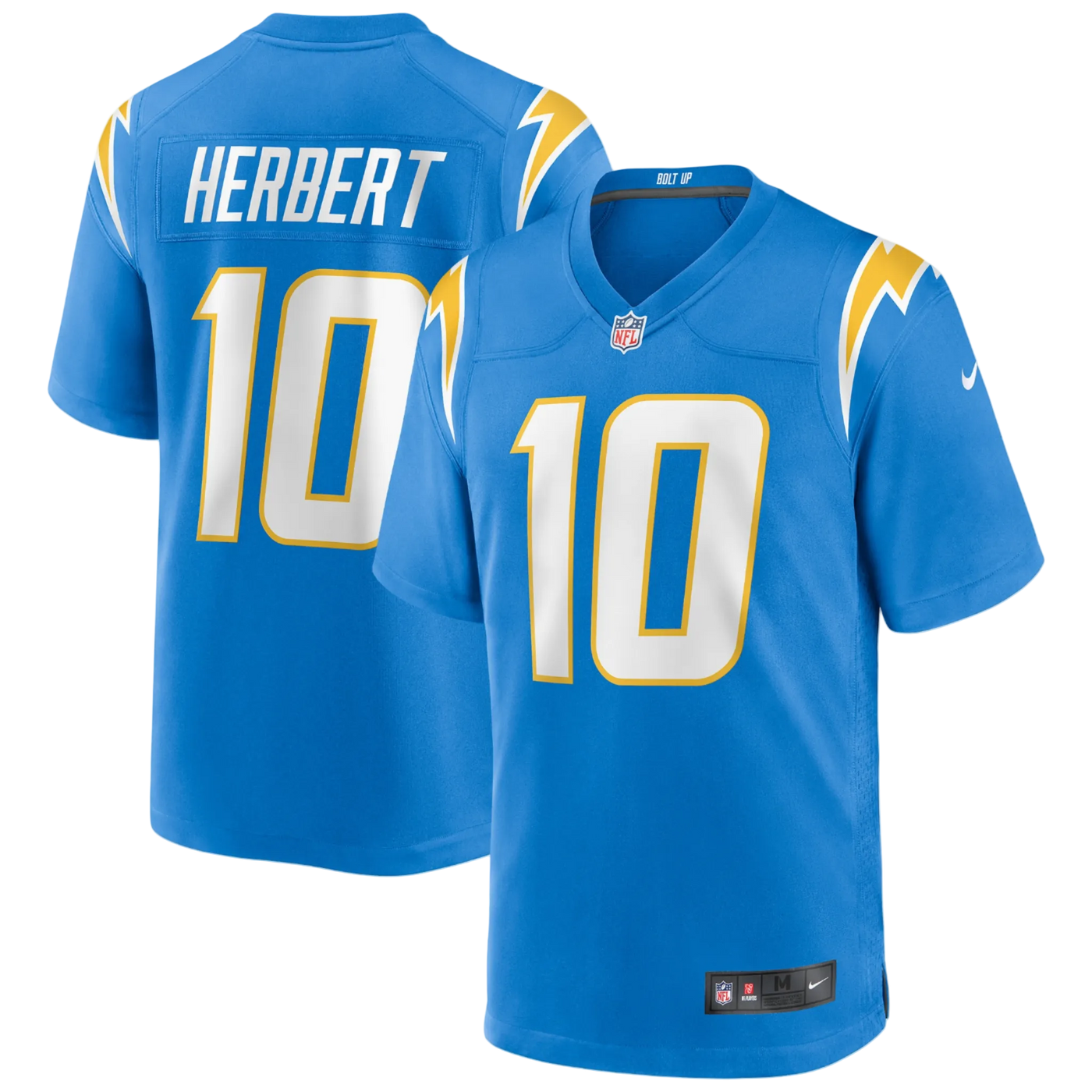 Justin Herbert Nike Kamptrøye (Los Angeles Chargers)