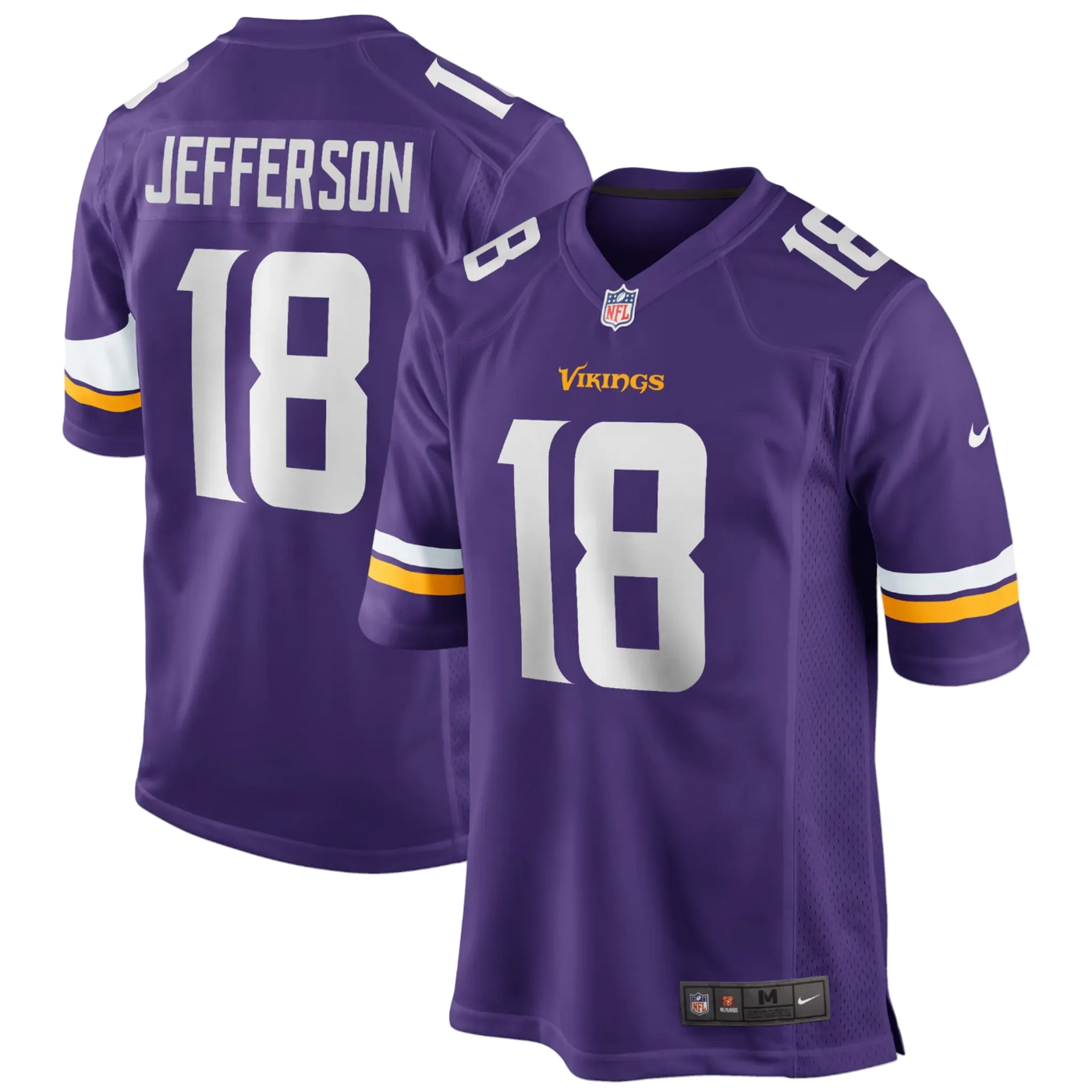 Justin Jefferson Nike Kamptrøye (Minnesota Vikings)