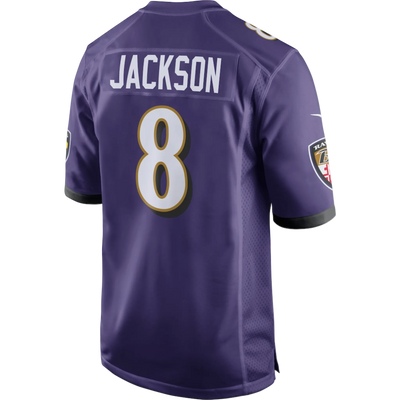 Lamar Jackson Nike Kamptrøye (Baltimore Ravens)