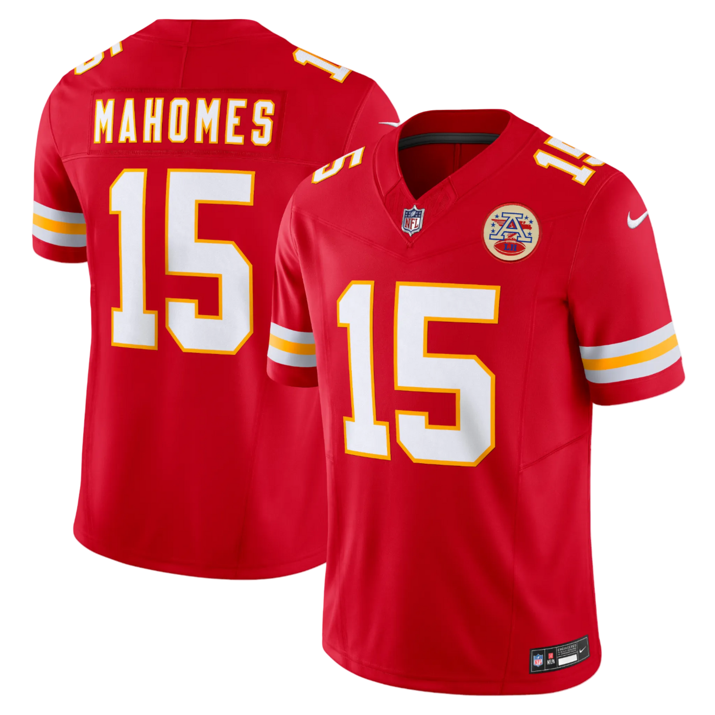 Patrick Mahomes Nike Kamptrøye (Kansas City Chiefs)