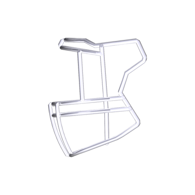 Riddell SF-2EG-II ansiktsmaske til amerikansk fotballhjelm kompatibel med SpeedFlex-plattformen for flere spillerposisjoner