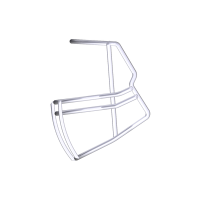 Riddell S2B-HS4 amerikansk fotballhjelm facemask med hvitt stålgitter-design